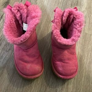 Ugg kids Bailey bow boots size-11